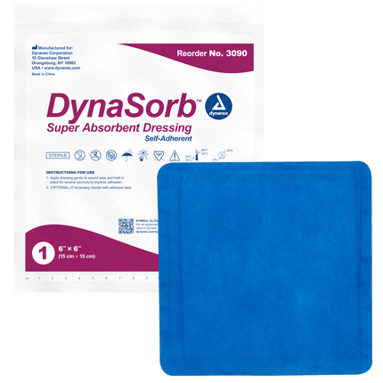 DynaSorb Super Absorbent Dressings | 3090 | | Advanced Wound Care, Disposable Medical Supplies, Done, General & Advanced Wound Care | Dynarex | SurgiMac