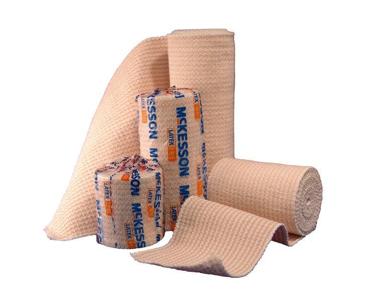 Elastic Bandage Standard Compression Hook and Loop Closure Tan NonSterile 16-1033-2IN-BX10