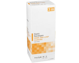 Elastic Bandage Standard Compression Hook and Loop Closure Tan NonSterile 16-1033-2IN-BX10