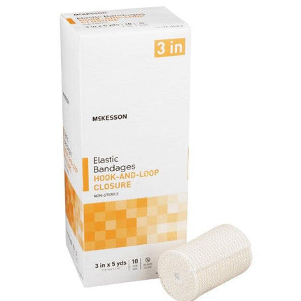 Elastic Bandage Standard Compression Hook and Loop Closure Tan NonSterile | 16-1033-2 | | Best Elastic Bandage, Elastic Bandage | McKesson | SurgiMac