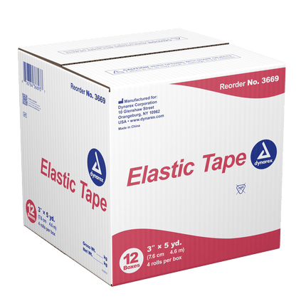 Elastic Tape | 3667 | | Disposable Medical Supplies, Done, First Aid, First Responder Supplies, General & Advanced Wound Care, Surgical & Procedural, Tapes | Dynarex | SurgiMac