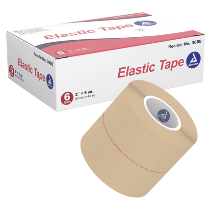 Elastic Tape | 3668 | | Disposable Medical Supplies, Done, First Aid, First Responder Supplies, General & Advanced Wound Care, Surgical & Procedural, Tapes | Dynarex | SurgiMac