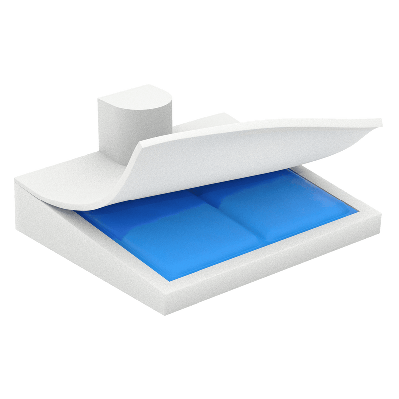 Ever-Soft Pommel Wedge Gel-Foam Cushions 10680