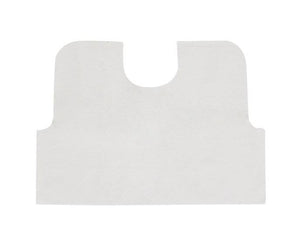 Exam Cape White Front / Back Opening Without Closure Unisex 18-107