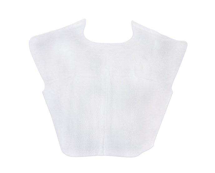 Exam Cape White Front / Back Opening Without Closure Unisex 18-107