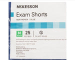Exam Shorts McKesson Medium Blue SMS Adult Disposable 16-1101-25