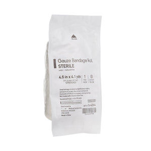 Fluff Bandage Roll Cotton 6-Ply 4-1/2 Inch X 4-1/10 Yard Roll Shape Sterile 16-4264-1