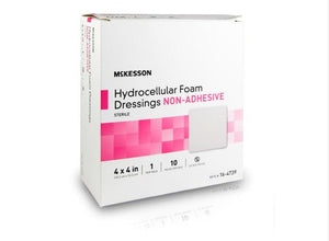Foam Dressing Non-Adhesive without Border Sterile 16-4739