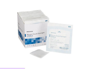 Gauze Sponge Cotton Square Sterile 16-42228-1