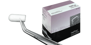 Miltex HeliPlug 3/8" x 3/4" Absorbable Collagen Wound Dressing, 10/Box 62-202