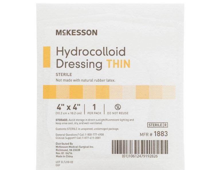 Hydrocolloid Dressing Square Sterile 1883