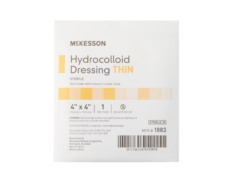 Hydrocolloid Dressing Square Sterile 1883