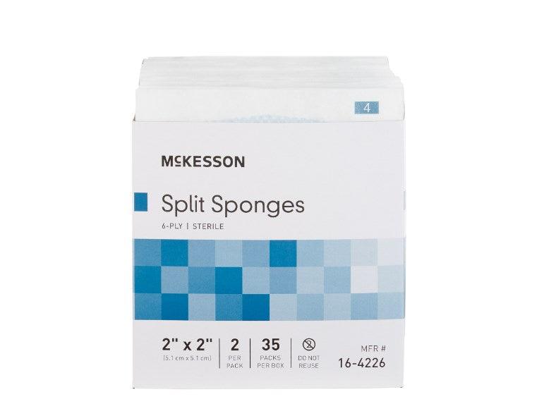 I.V. Sponge McKesson 6-Ply Sterile 2 per Pack 16-4226-Bx