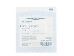 I.V. Sponge McKesson 6-Ply Sterile 2 per Pack 16-4226-Bx