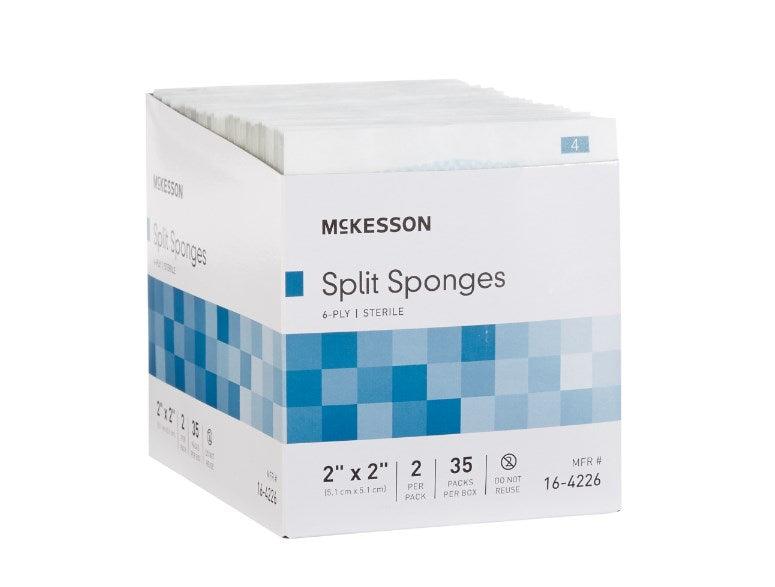 I.V. Sponge McKesson 6-Ply Sterile 2 per Pack 16-4226-Bx