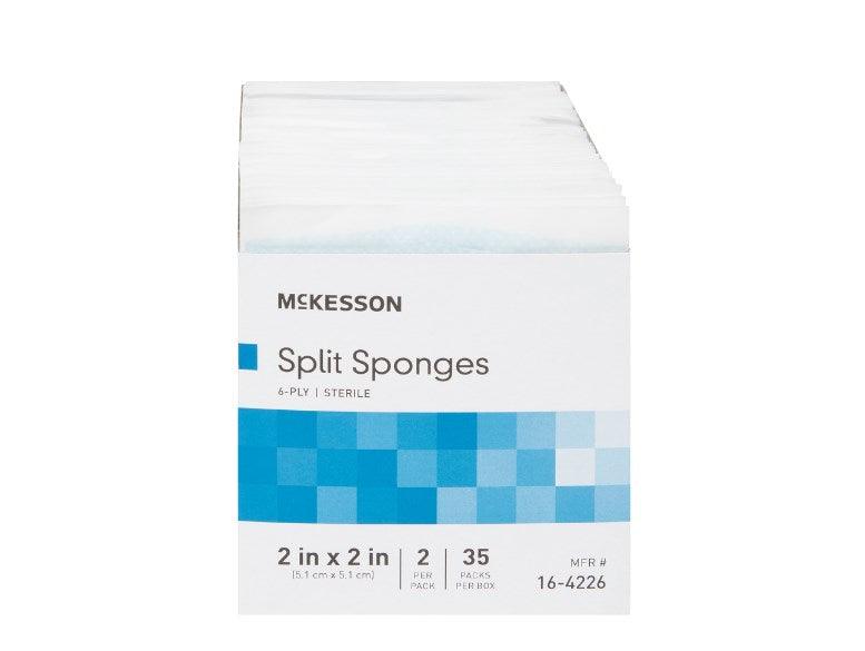 I.V. Sponge McKesson 6-Ply Sterile 2 per Pack 16-4226-Bx