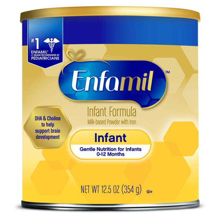 Infant Formula Enfamil 12.5 oz. Can Powder Iron | Mead Johnson | SurgiMac