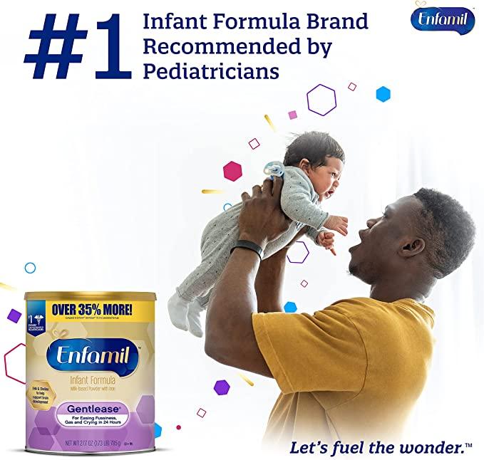 Infant Formula Enfamil Gentlease 12.4 oz. Can Powder 174101