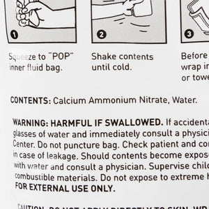 Instant Cold Pack McKesson General Purpose Plastic (Case of 24) 16-9701