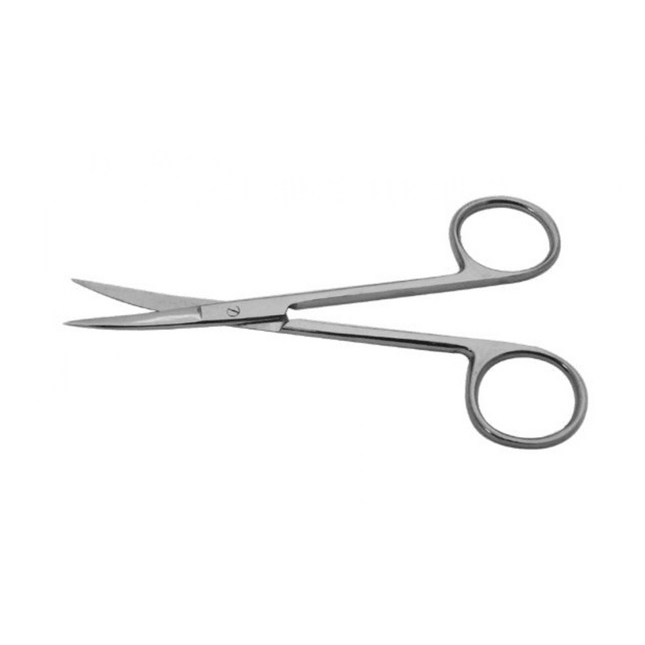 Iris Scissors Curved Tips 4.5", Premium Stainless Steel, Eco Series for Precision Cutting 16-2609