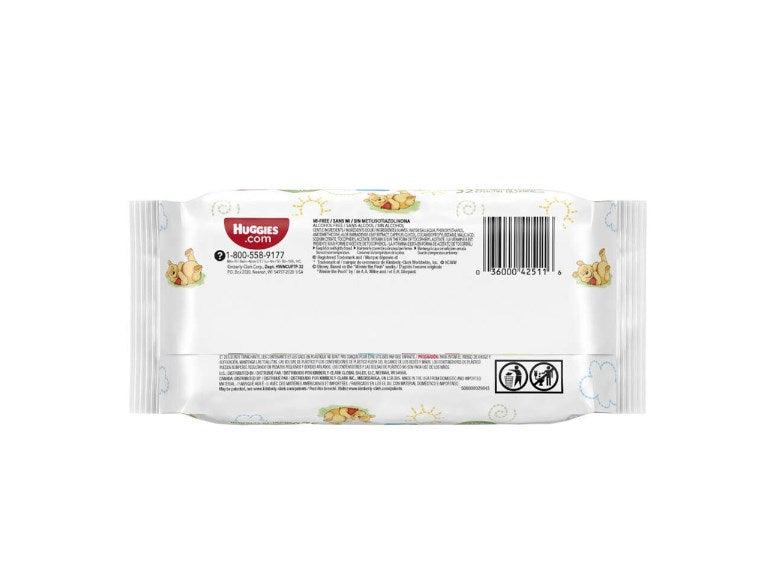 Kimberly Clark Baby Wipe Huggies Natural Care Soft Pack Purified Water - Unscented 32 Count 42511