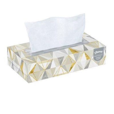 Kleenex Facial Tissue White 8 X 8-2/5 Inch 125 Count