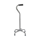 McKesson | Large Base Quad Cane Steel 29 to 37-1/2 Inch Height Chrome | 146-10300-4