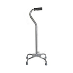 Large Base Quad Cane Steel 29 to 37-1/2 Inch Height Chrome 146-10300-4