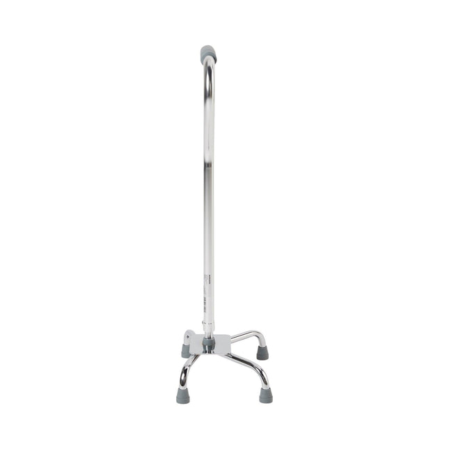 McKesson | Large Base Quad Cane Steel 29 to 37-1/2 Inch Height Chrome | 146-10300-4