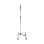 Large Base Quad Cane Steel 29 to 37-1/2 Inch Height Chrome 146-10300-4