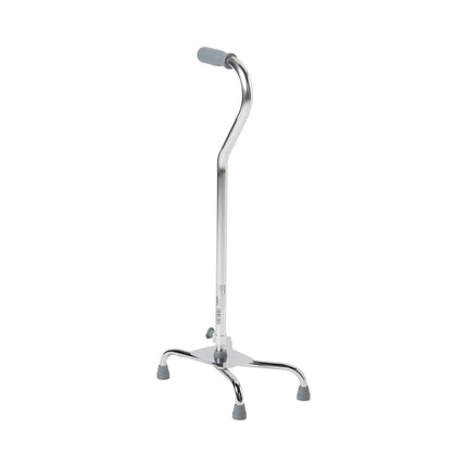 Large Base Quad Cane Steel 29 to 37-1/2 Inch Height Chrome | 146-10300-4 | | Canes | McKesson | SurgiMac
