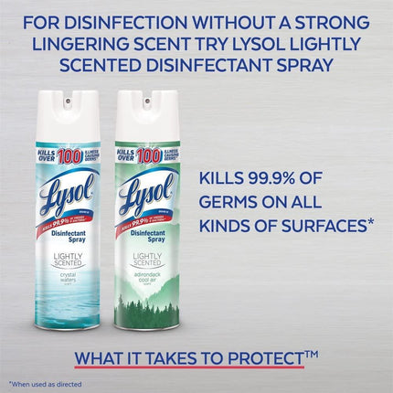Lysol Disinfectant Spray, Crisp Linen, 228oz (12X19oz) | Lysol | SurgiMac