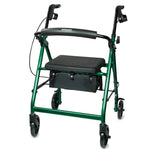 McKesson 4 Wheel Rollator Adjustable Height / Folding Aluminum Frame 146-R726GR