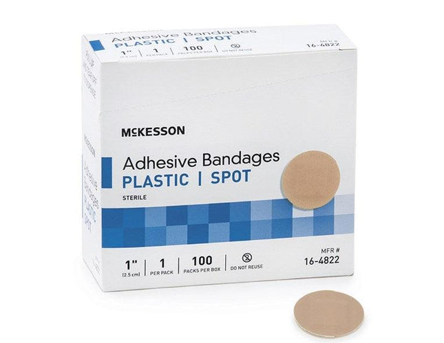 McKesson Adhesive Bandages - Plastic Spot