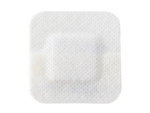 McKesson Adhesive Dressing Polypropylene / Rayon Square White Sterile 16-89022