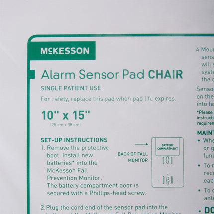McKesson Alarm Sensor Pad Brand | 162-1137 | | ABD Pads, Alarm, Alarm Sensor Pad, Ambulatory Equipment, Sensor Pad | McKesson | SurgiMac
