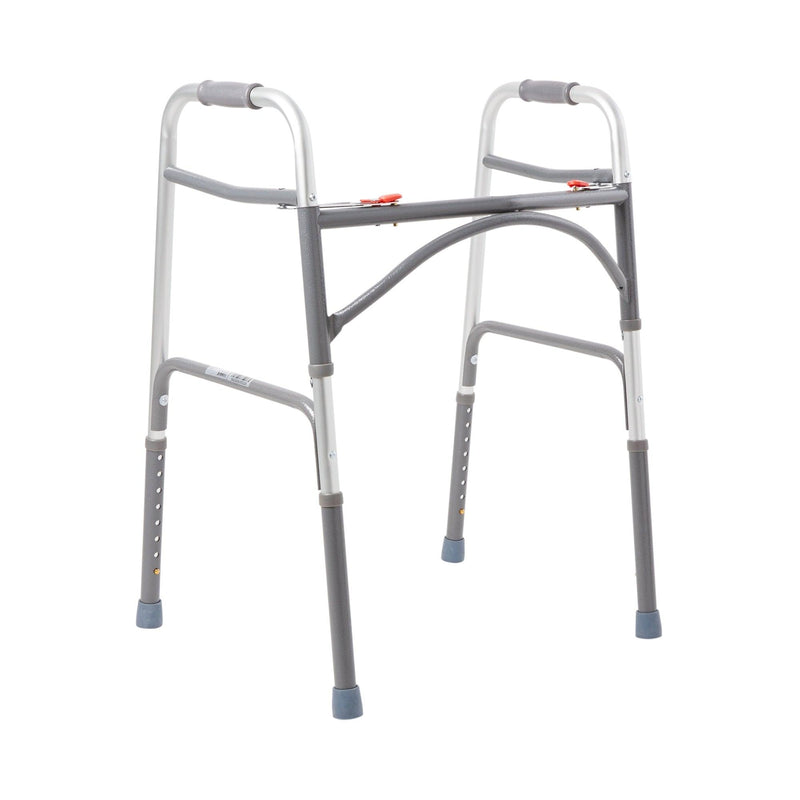 McKesson Aluminum/Steel Bariatric Standard Folding Walker 146-10220-2