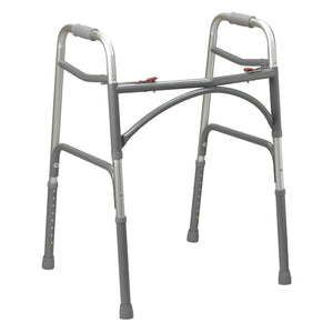 McKesson Aluminum/Steel Bariatric Standard Folding Walker 146-10220-2