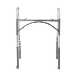 McKesson Aluminum/Steel Bariatric Standard Folding Walker 146-10220-2