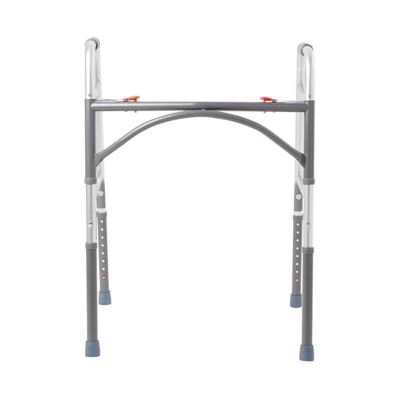 McKesson Aluminum/Steel Bariatric Standard Folding Walker 146-10220-2