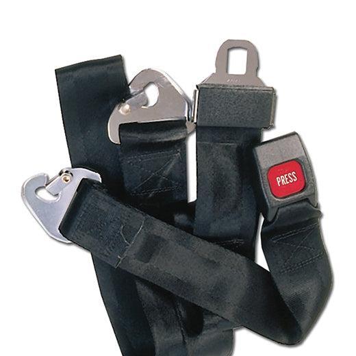 McKesson Backboard / Stretcher Strap - Black 11352BKM