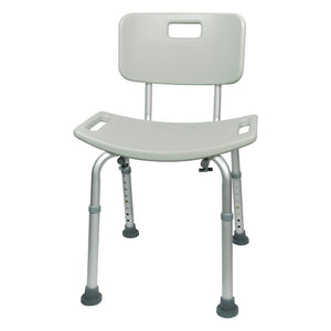 McKesson Bath Bench Aluminum Frame Removable Backrest 19-1/4 Inch Seat Width 146-RTL12202KDR