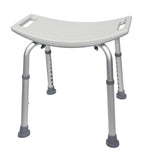 McKesson Bath Bench Aluminum Frame Removable Backrest 19-1/4 Inch Seat Width 146-RTL12202KDR
