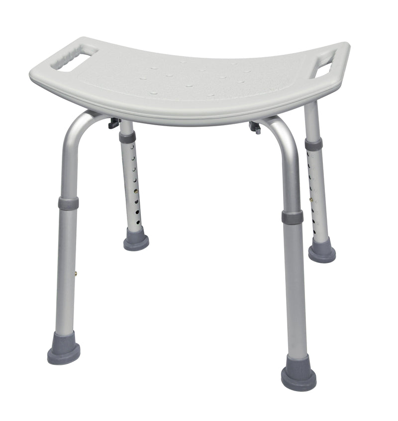 McKesson Bath Bench Aluminum Frame Removable Backrest 19-1/4 Inch Seat Width 146-RTL12202KDR