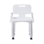 McKesson Bath Bench Removable Arms Plastic Frame Removable Backrest 21-1/4 Inch Seat Width 146-RTL12505