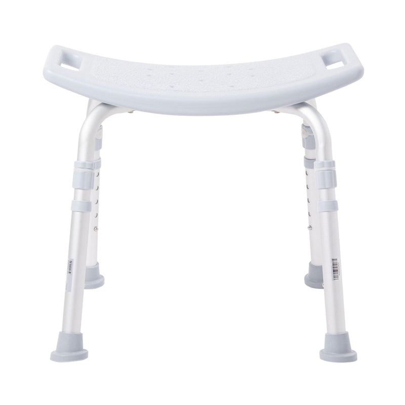 McKesson Bath Bench Without Arms Aluminum Frame Removable Backrest 19-1/4 Inch 146-12202KD-4