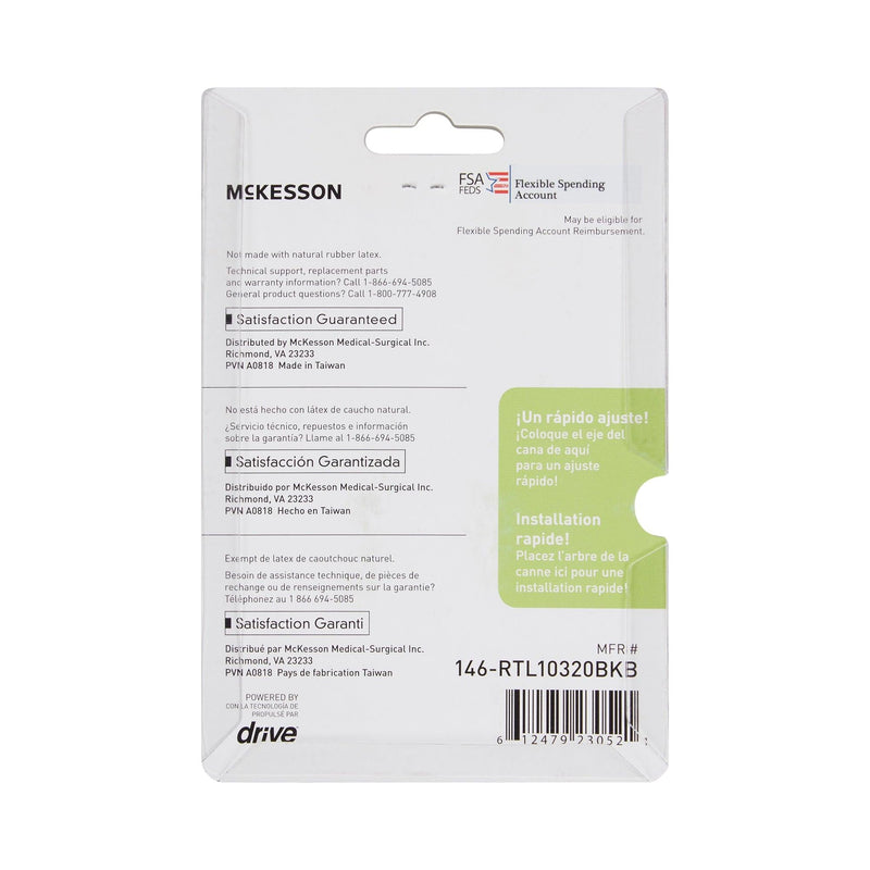 McKesson Cane Tip 146-RTL10320BKB