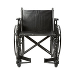 McKesson Dual Axle Desk Length Arm Swing-Away Bariatric Wheelchair 146-STD22ECDDA-ELR