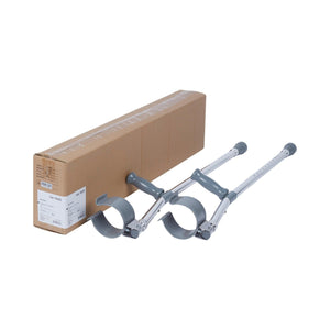 Mckesson Forearm Crutches Adult Steel Frame 300 lbs. Weight Capacity 146-10403-CS