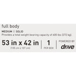 McKesson Full Body Sling 4 or 6 Point Without Head Support Large 600 lbs. Weight Capacity 146-13222M